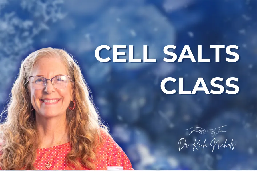 Dr. Keila Nichols teaching Cell Salts class on natural family health