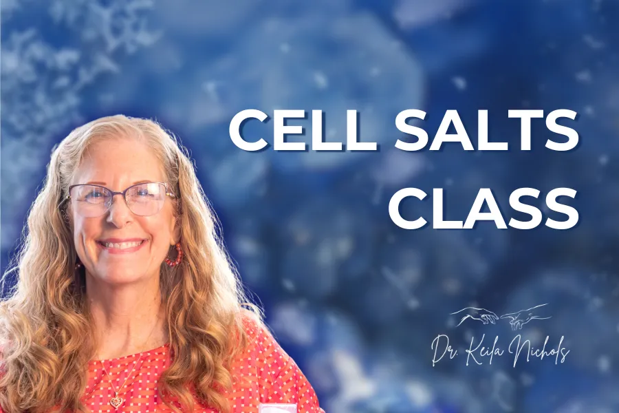 Dr. Keila Nichols teaching Cell Salts class on natural family health