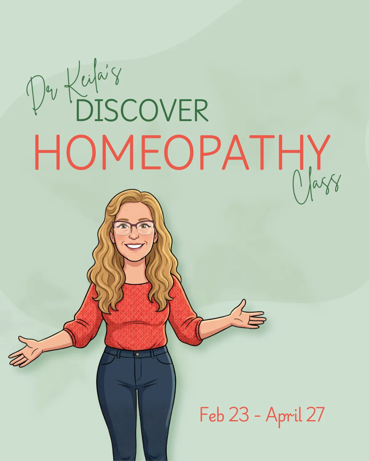 Dr. Keila Nichols teaching Cell Salts class on natural family health