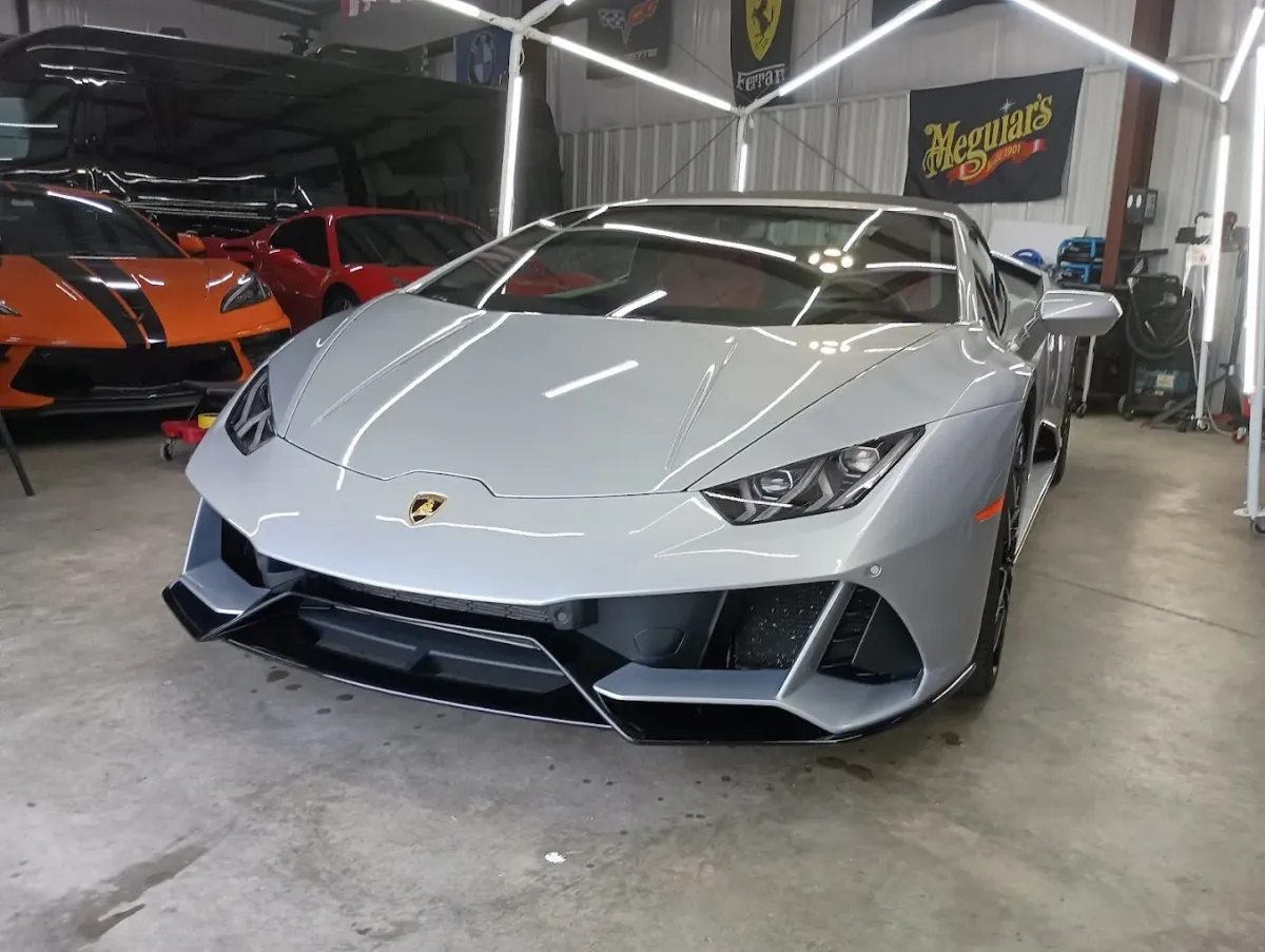 Lamborghini detailed in Tampa, Florida. Completed by Lou's Mobile Detailing