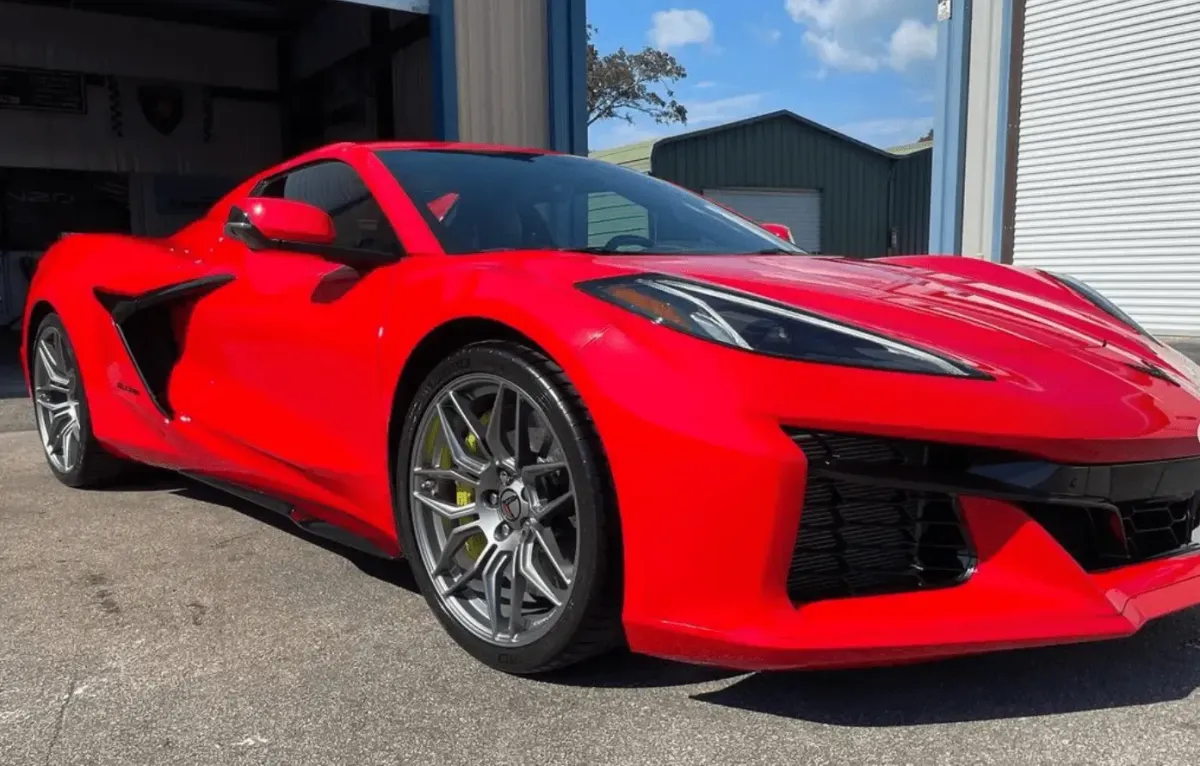 Corvette detailed by Lou's Mobile Detailing