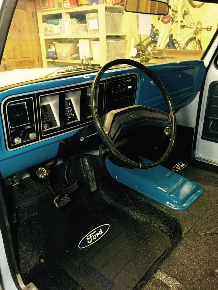 truck interior
