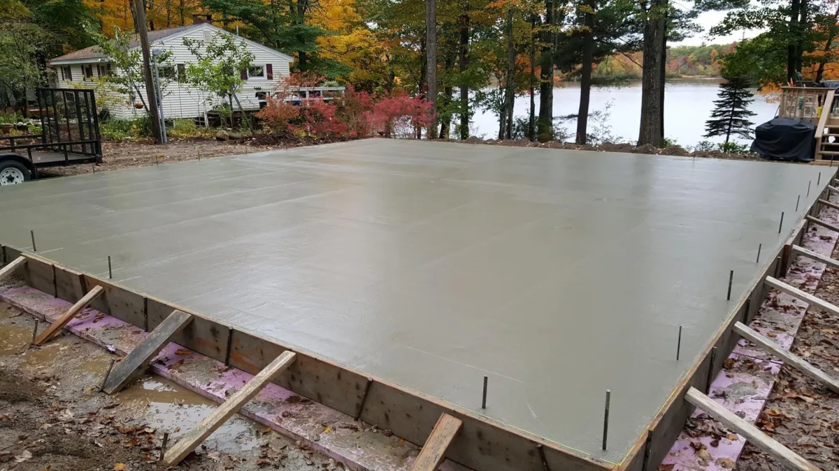 foundation concrete pouring and leveling Cincinnati Ohio