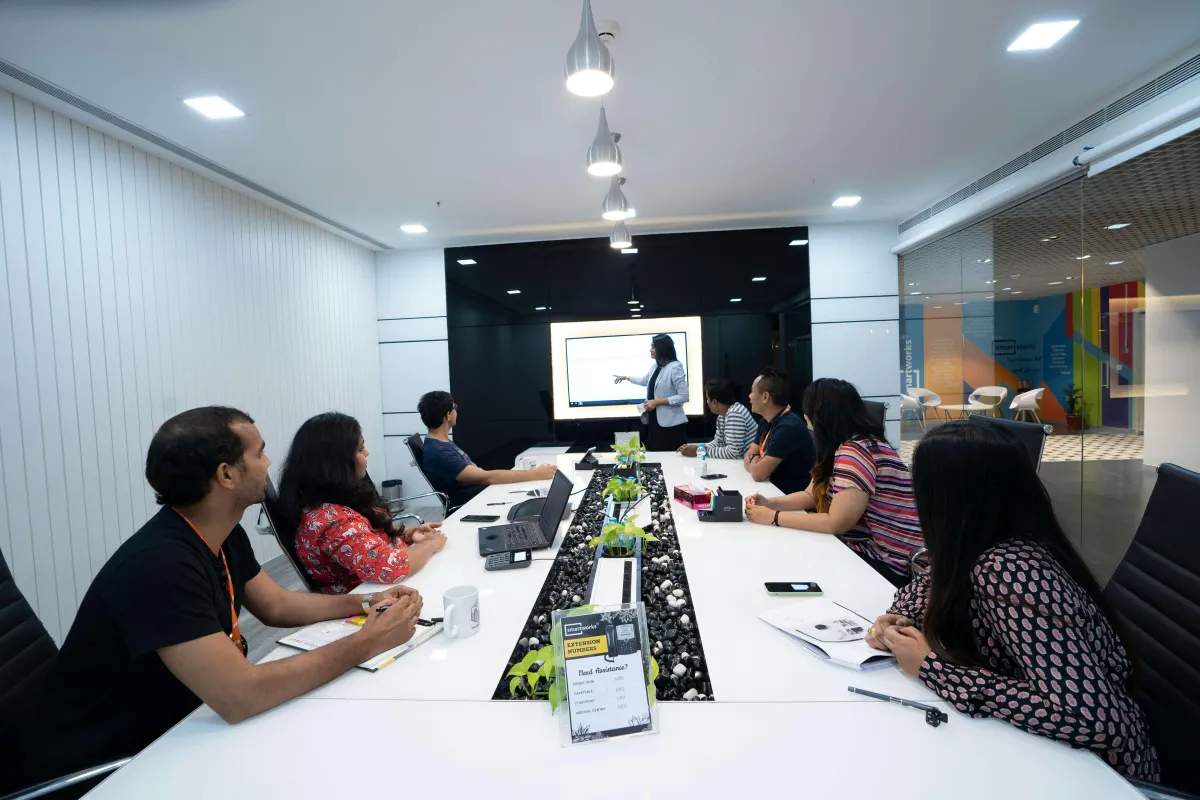 coaching the team of a company