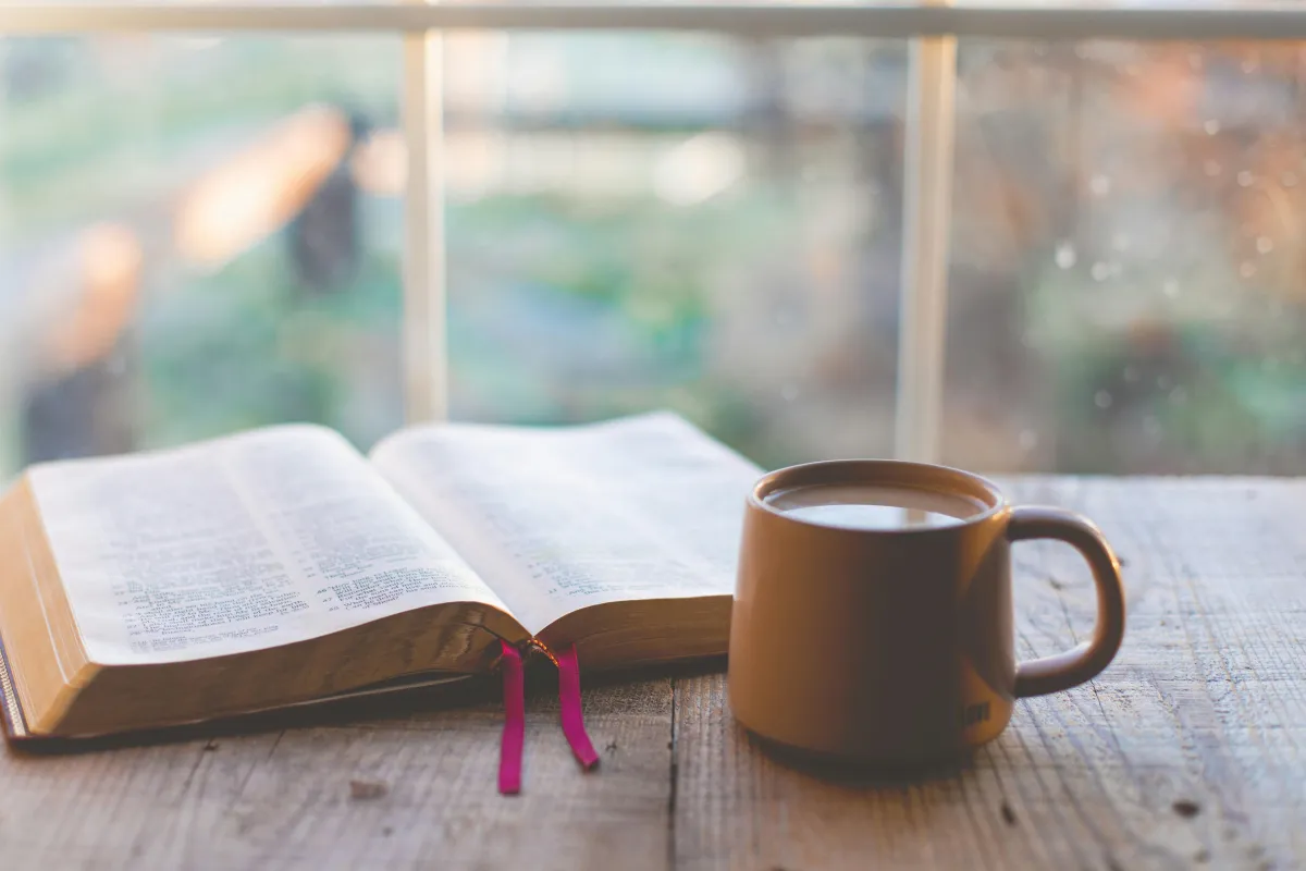 Bible + coffee