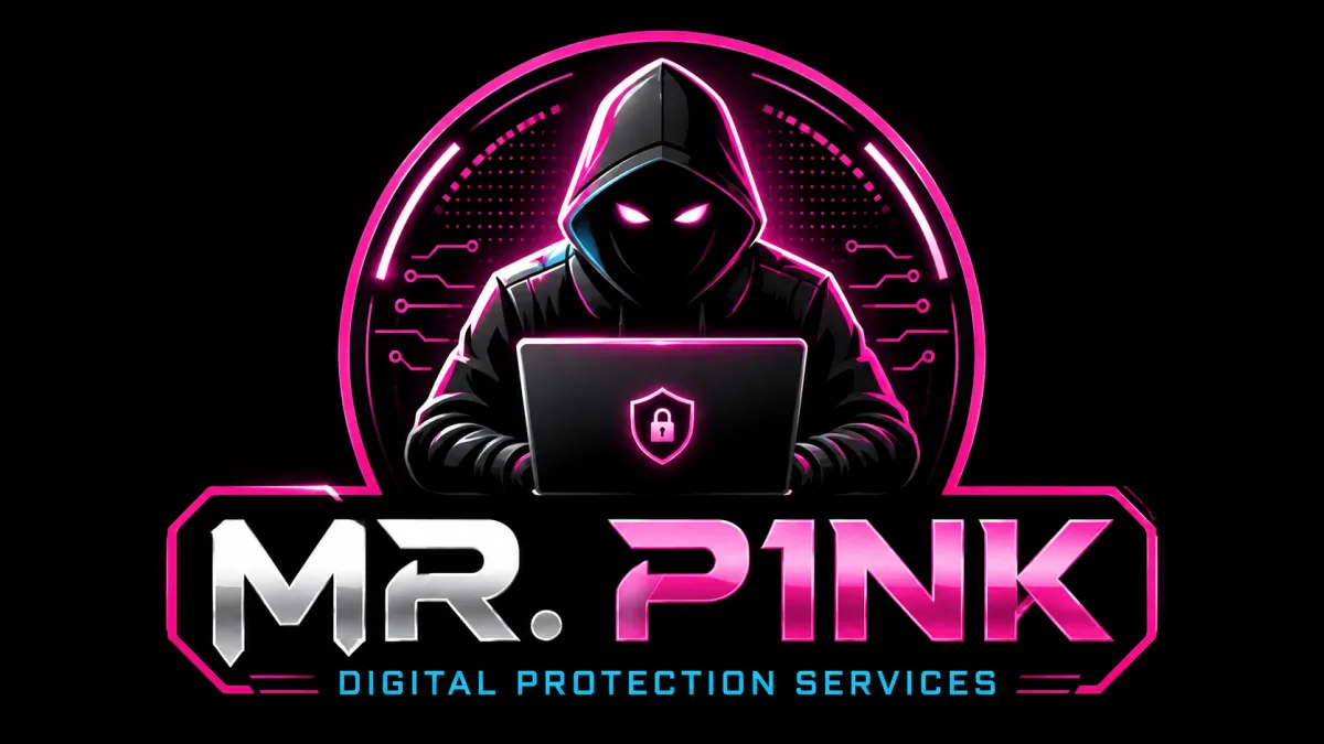Mr. P1nks Digital Protection Services Logo