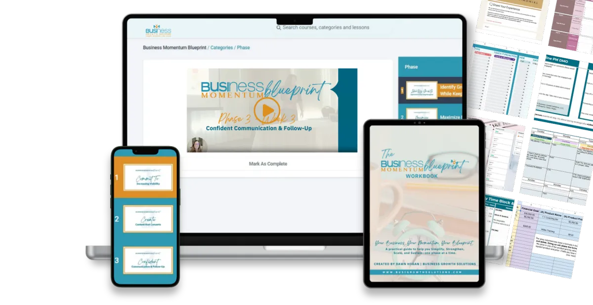 Business Momentum Blueprint