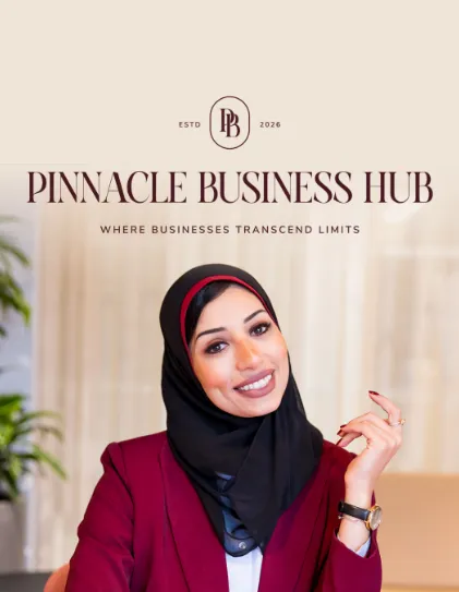 Pinnacle Business Hub brand in a day by NM Creates
