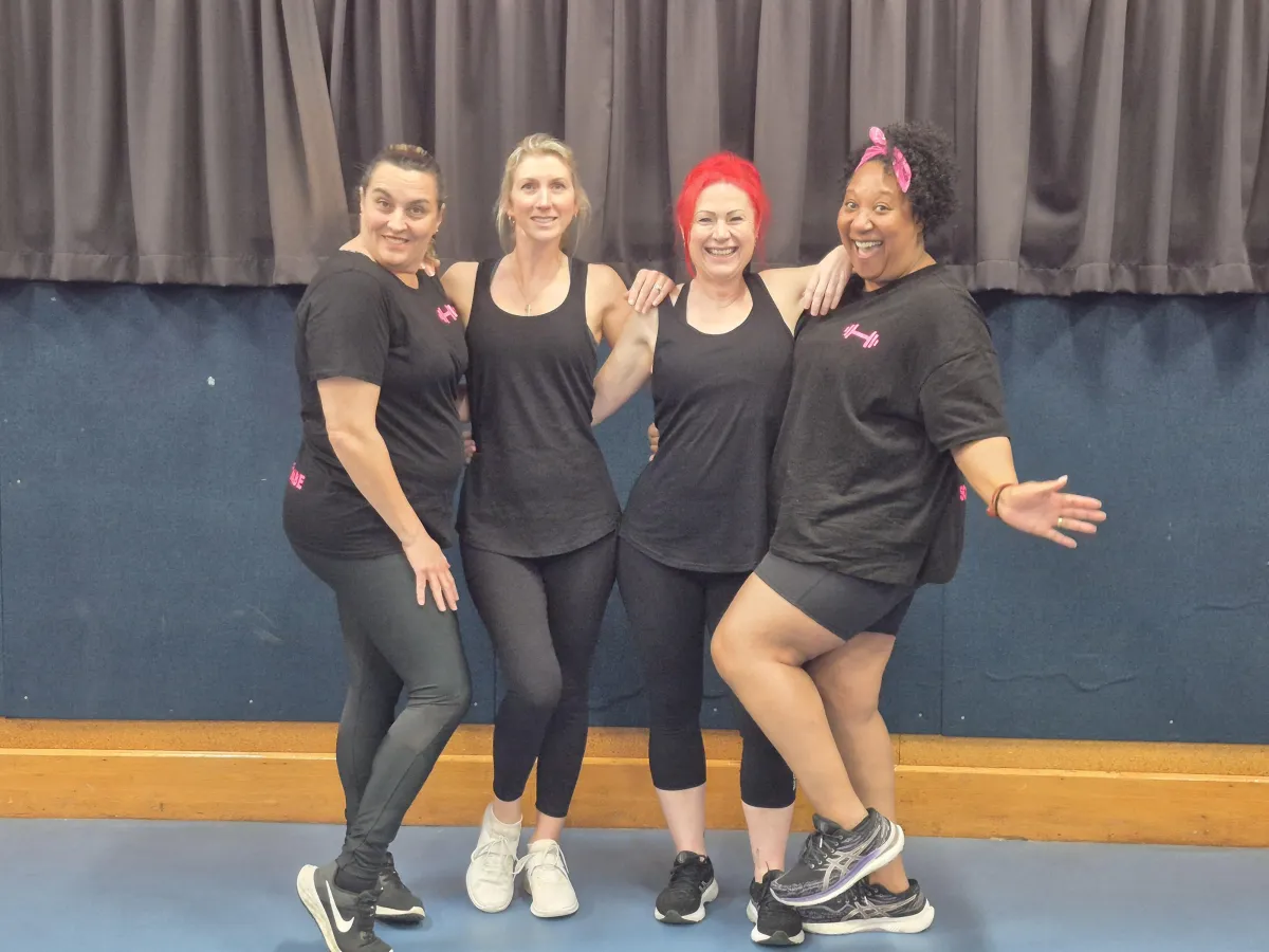 The Fitness Collective NZ all-women fitness team in Takapuna