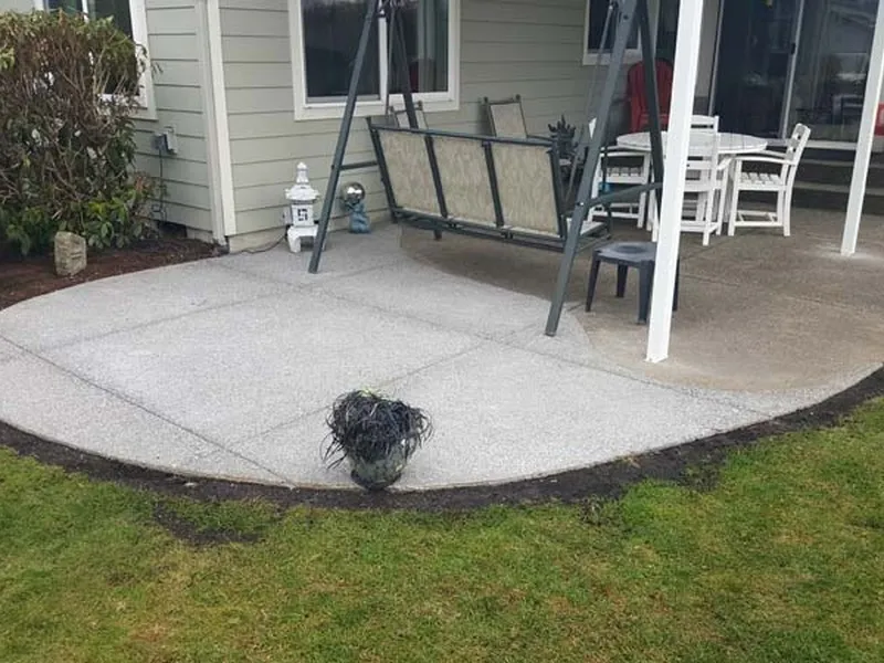 Olympia Concrete builds and installs patios.