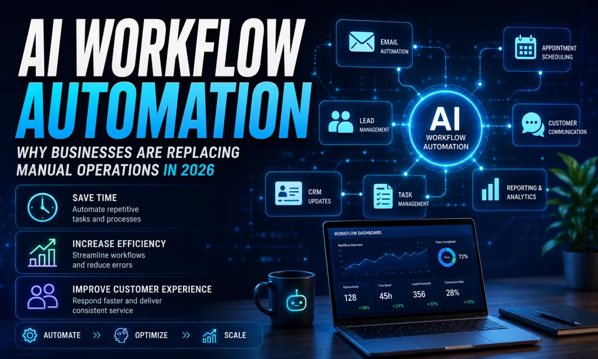 AI Workflow Automation: Why Businesses Are Replacing Manual Operations
