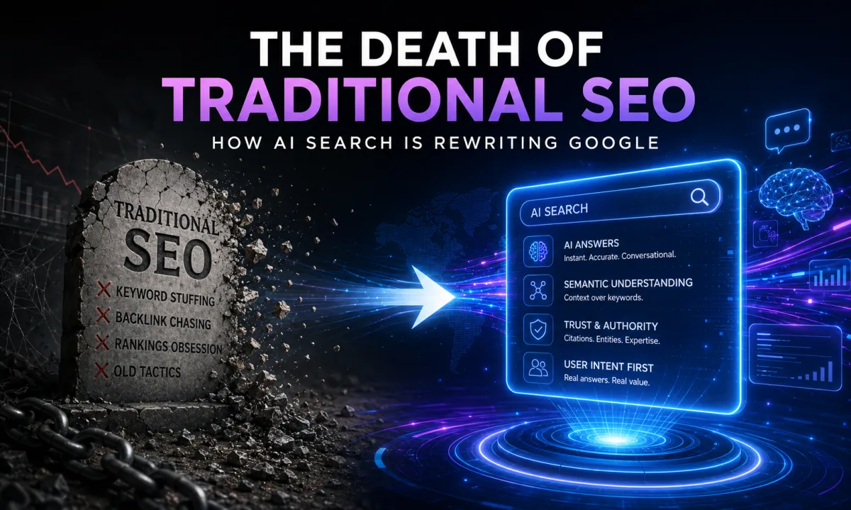The Death of Traditional SEO: How AI Search Is Rewriting Google in 2026