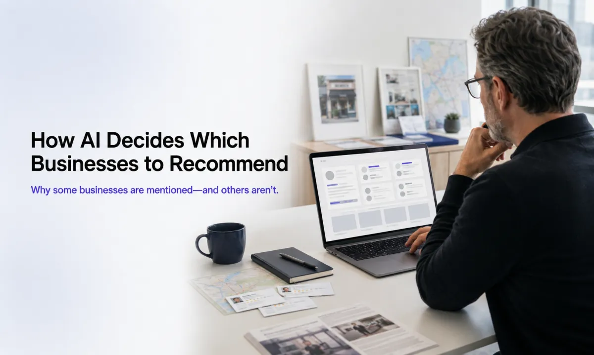 How AI Decides Which Businesses to Recommend