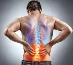 Man having Low back pain and sciatica