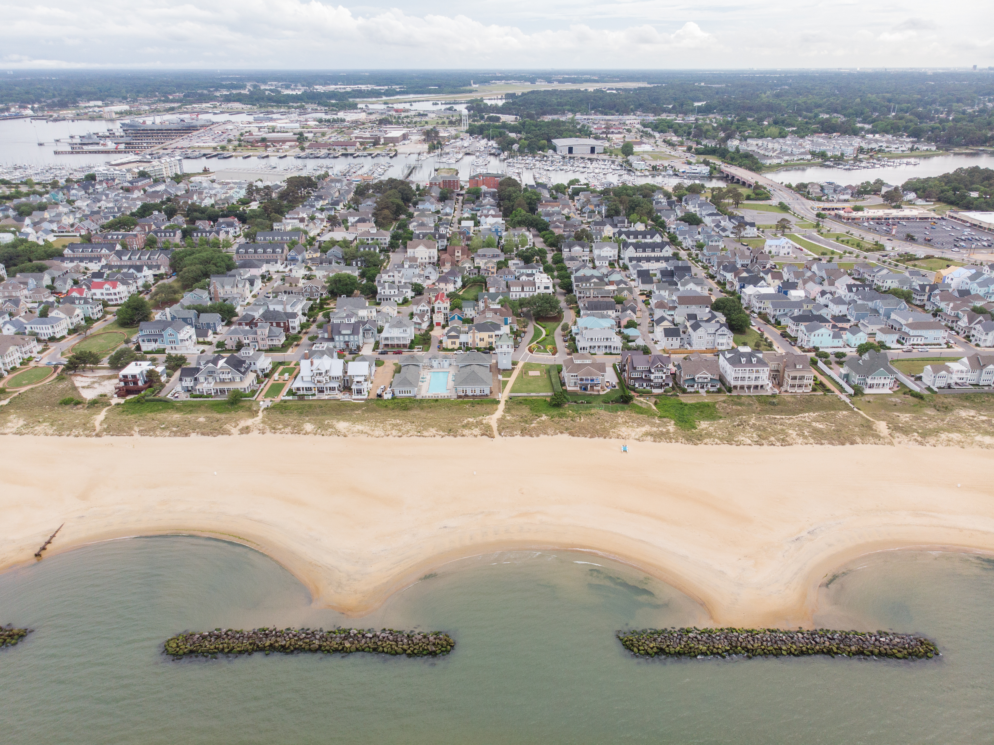East Beach Norfolk lifestyle Chesapeake Bay waterfront community restaurants and outdoor activities