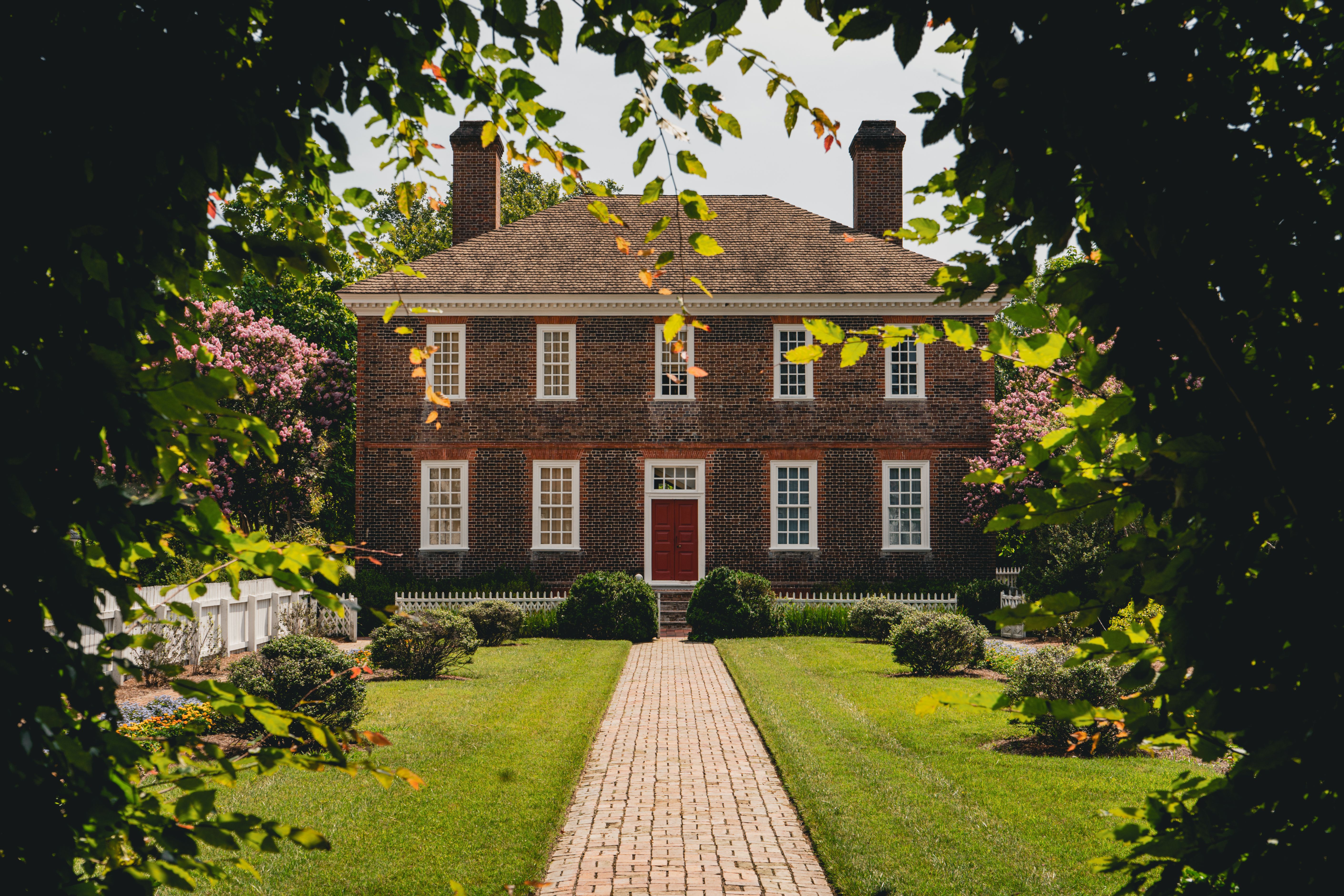  Wolfsnare Virginia Beach historic brick home in Great Neck near the 1715 Wolfsnare Plantation House
