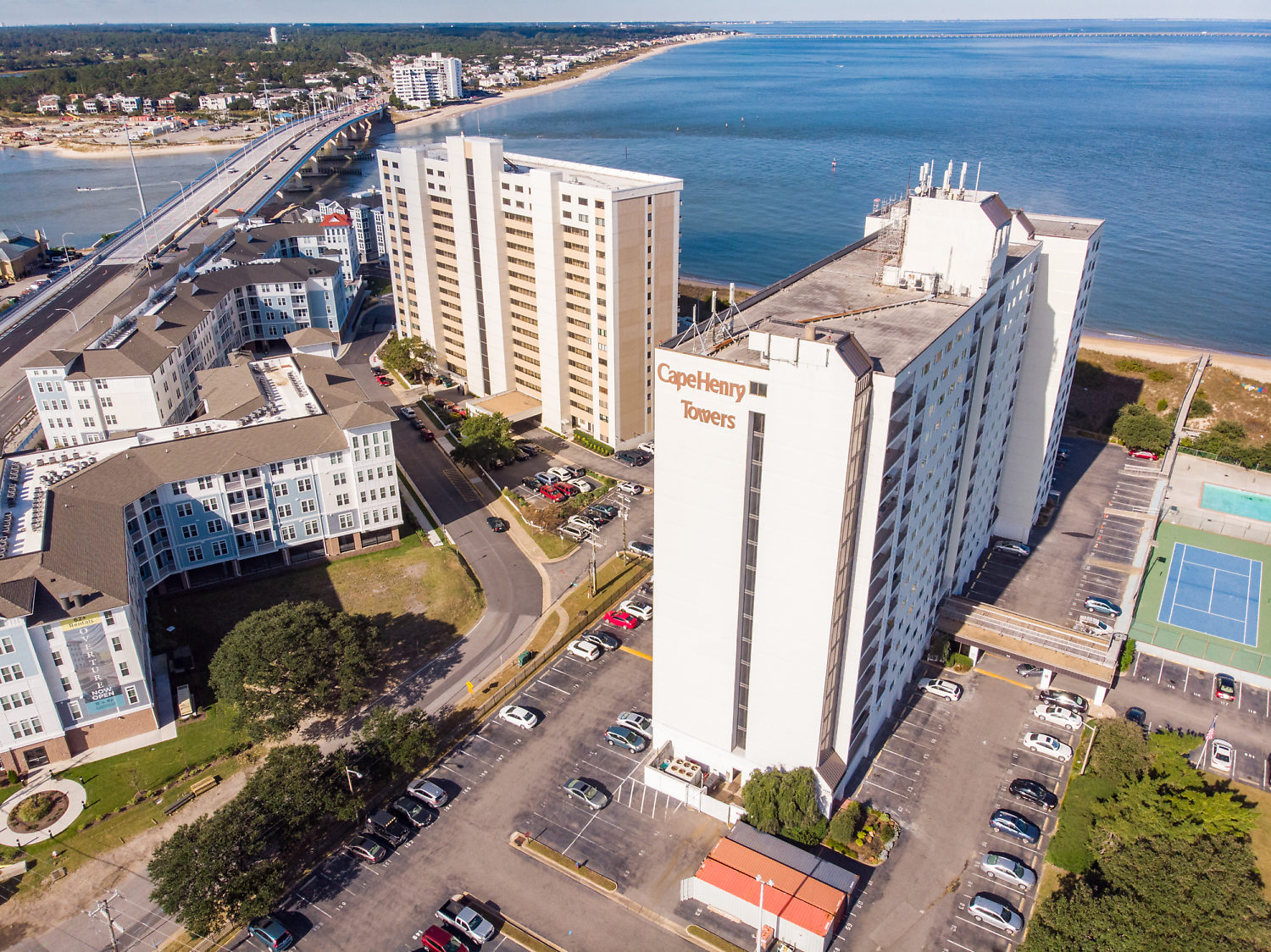 Cape Henry Towers 3288 Page Avenue Virginia Beach Shore Drive Chesapeake Bay high rise condominium 2026