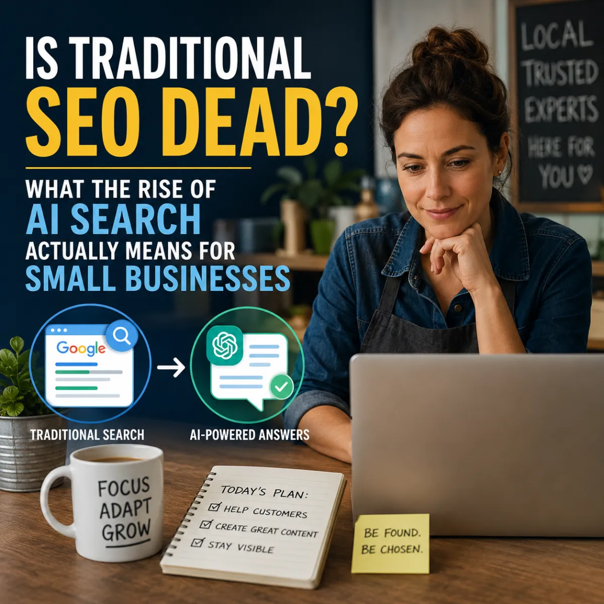 Is Traditional SEO Dead? What the Rise of AI Search Actually Means for Small Businesses