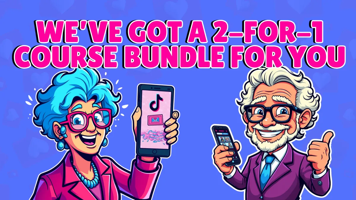 Screenshot: 2 for 1 course bundle 