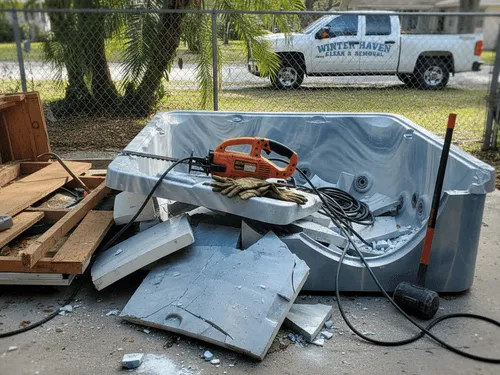 Cypress Gardens, FL Hot Tub Removal