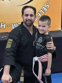 kids martial arts troy - bou with Mr Russo