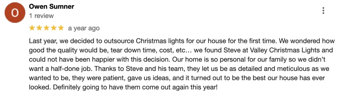 christmas lights set up service near me