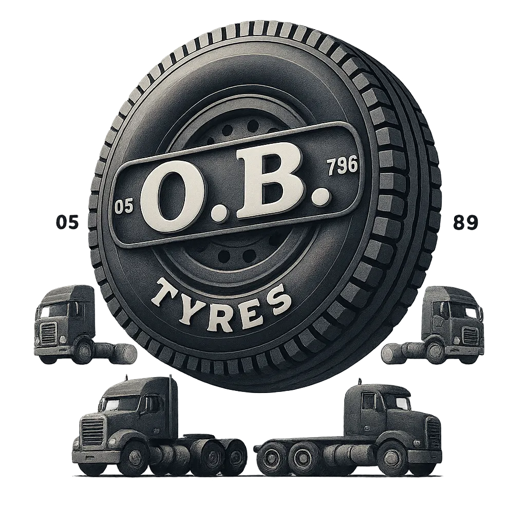 O.B. Tyres Kft logó, gumiszerviz Kecskemét