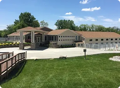 Diamond Kennels boarding facility exterior