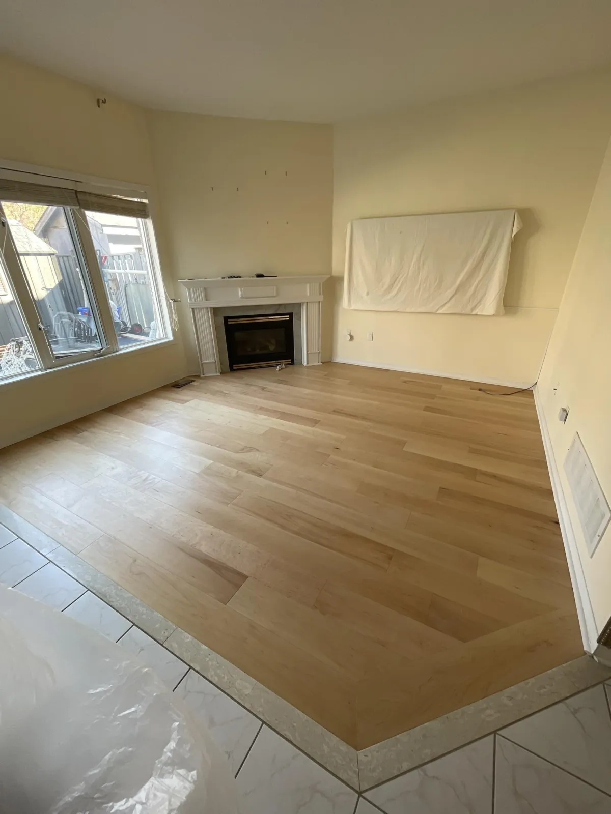 Hardwood flooring product showcase