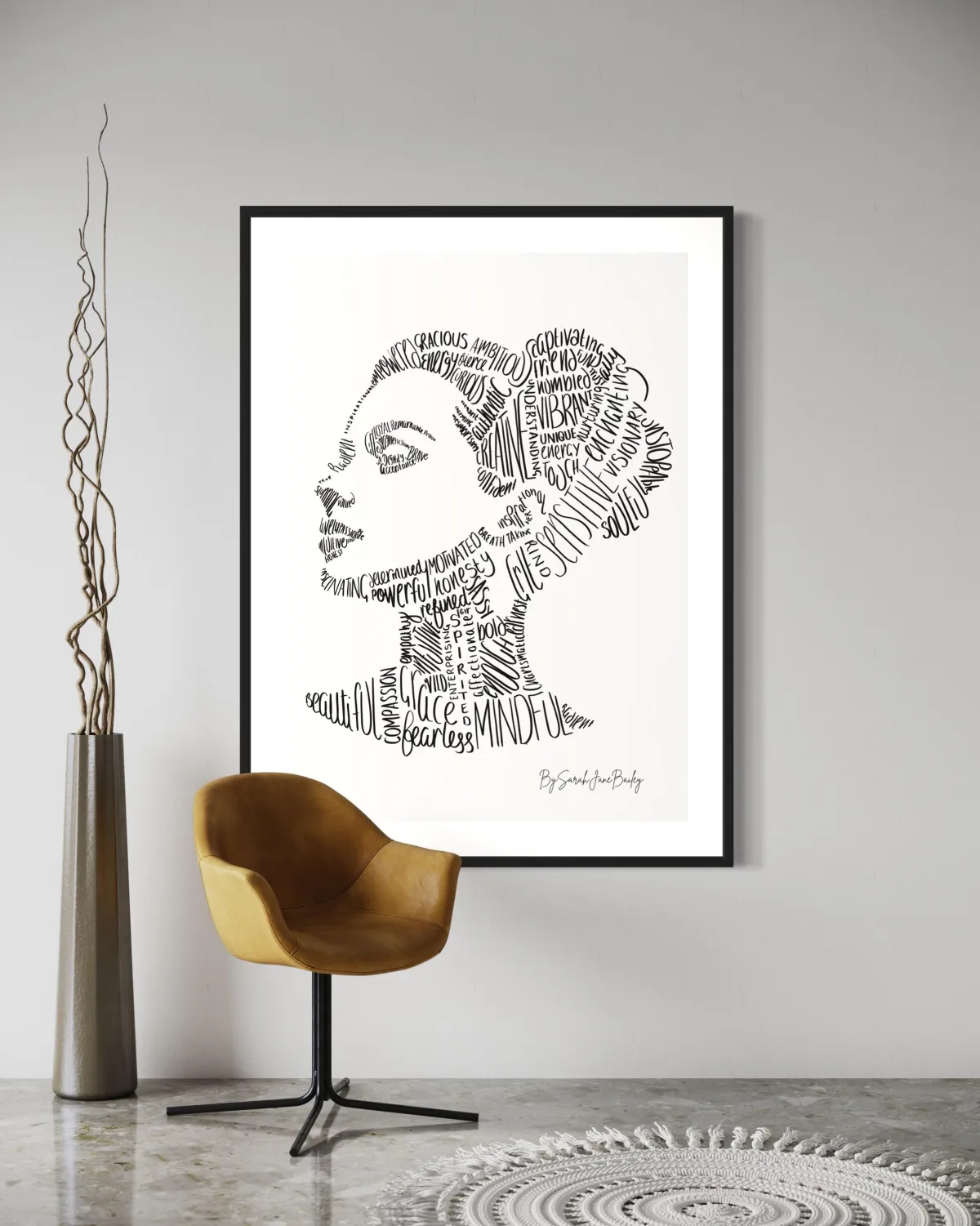 Bespoke Word Art Gifts and Commemorative Art