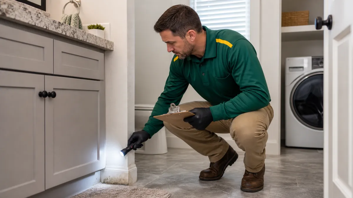 Schedule estimate illustration for Pest Control