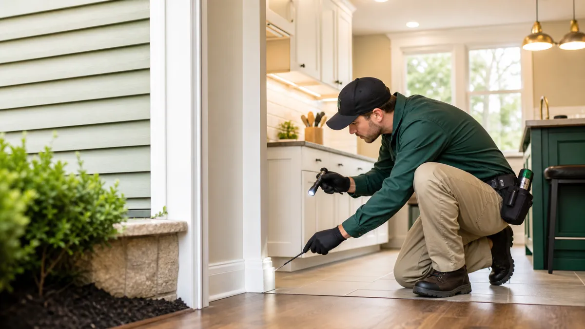 Targeted ant treatments for kitchens, foundations, yards, and common nesting areas. in Churchville