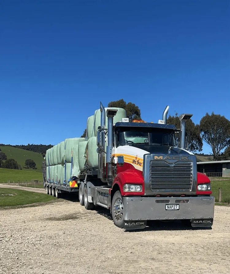 agricultural cartage southland silage truck rural transport farming