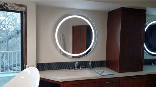 completed vanity