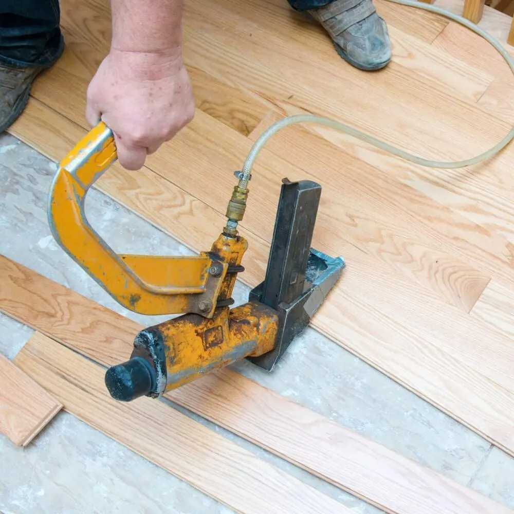 Installing a Hardwood Floor