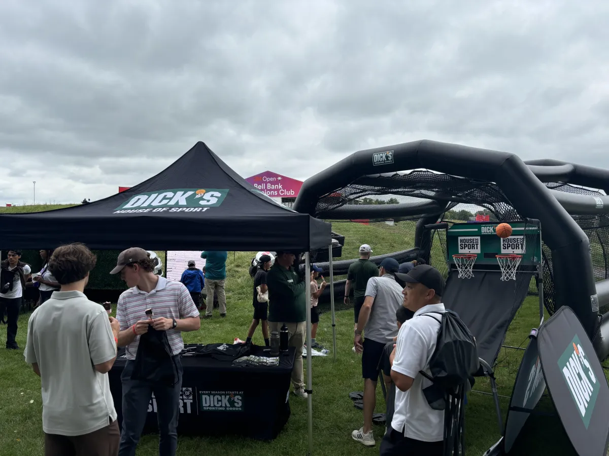 golf course under sunny sky