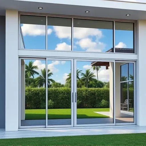 Completed Impact Windows and Doors installation in Kendall FL showcasing sleek design and durable materials.