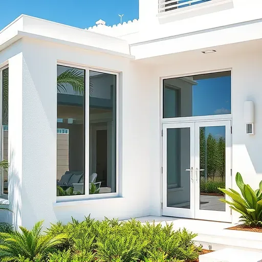 Completed Impact Windows & Doors installation in a modern home in Kendall Florida showcasing durability and style.