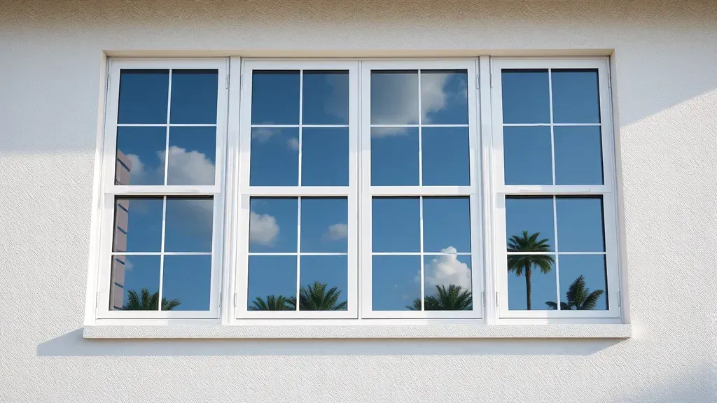 Hurricane Impact Window Installation project showcasing progress in Kendall, FL