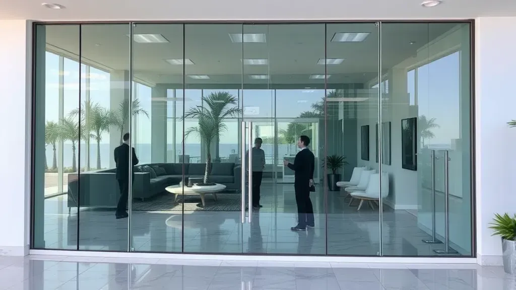 Laminated Glass Installation projects showcasing designs and techniques in Kendall FL.