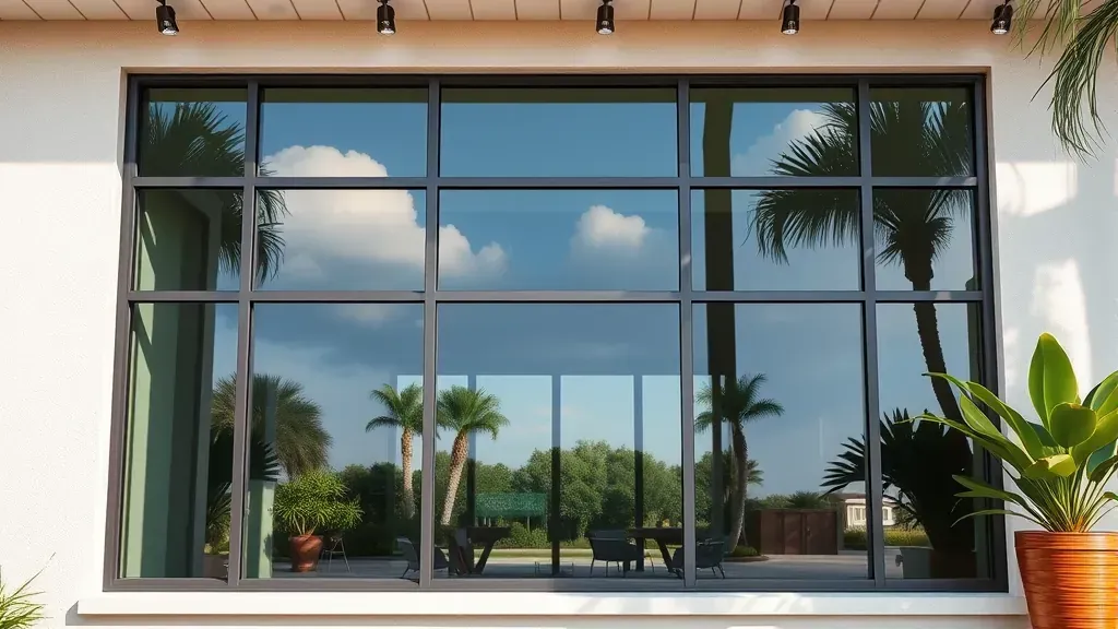Bullet-Resistant Window Installation projects in Kendall FL showcasing security and modern design features