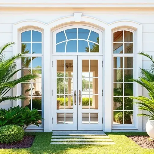 Impact windows and doors in Coral Gables FL highlight elegant design and resilience amid tropical landscapes.