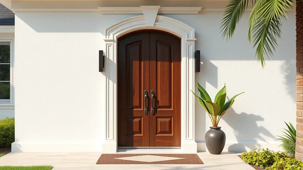Custom door installation projects showcasing craftsmanship in Kendall, FL