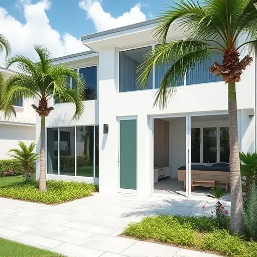 Impact windows and doors installed in a beautiful home in Kendall Florida showcasing security and aesthetics.