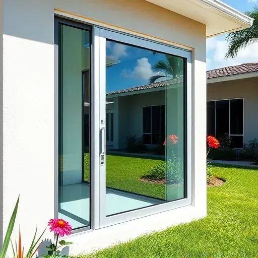 Freshly installed impact window in Lauderdale Lakes FL showcasing craftsmanship in a modern residential setting.