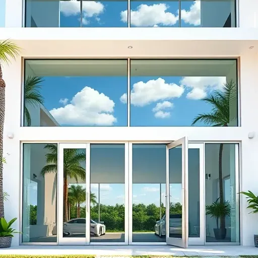 Completed Impact Windows and Doors installation in Kendall Florida showcasing modern design and strong protection.
