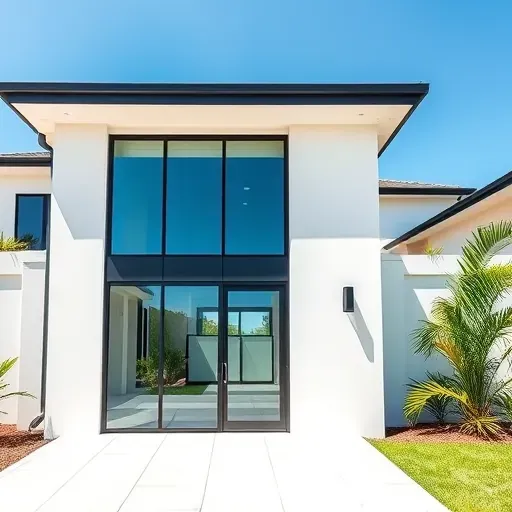 Impact Windows and Doors installed in a modern Kendall, FL home showcase durability and elegance.