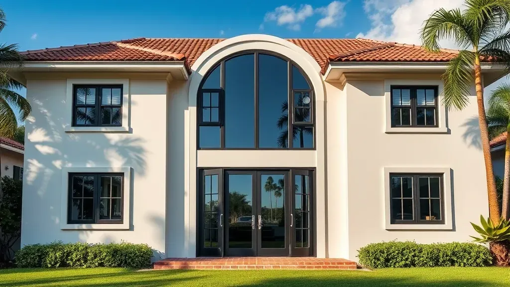 Impact Windows & Doors in Coral Gables FL providing security and style for your home.