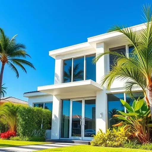 Impact Windows and Doors installation in South Miami showcasing modern design, sturdy frames, and energy-efficient glass.