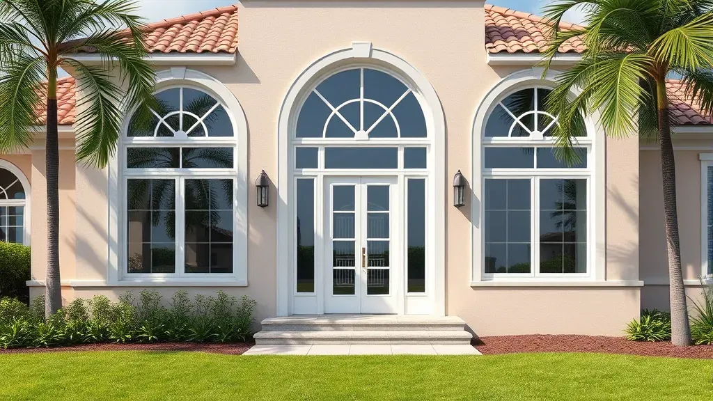 Impact Windows & Doors in Boca Raton FL providing protection and aesthetic appeal for homes.